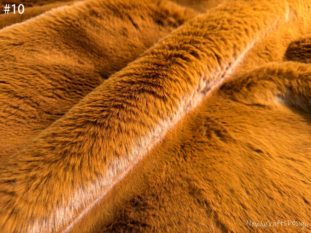 Luxury Rabbit Fur,super Thick Faux Fur Fabric,ultra Soft Fur for ...