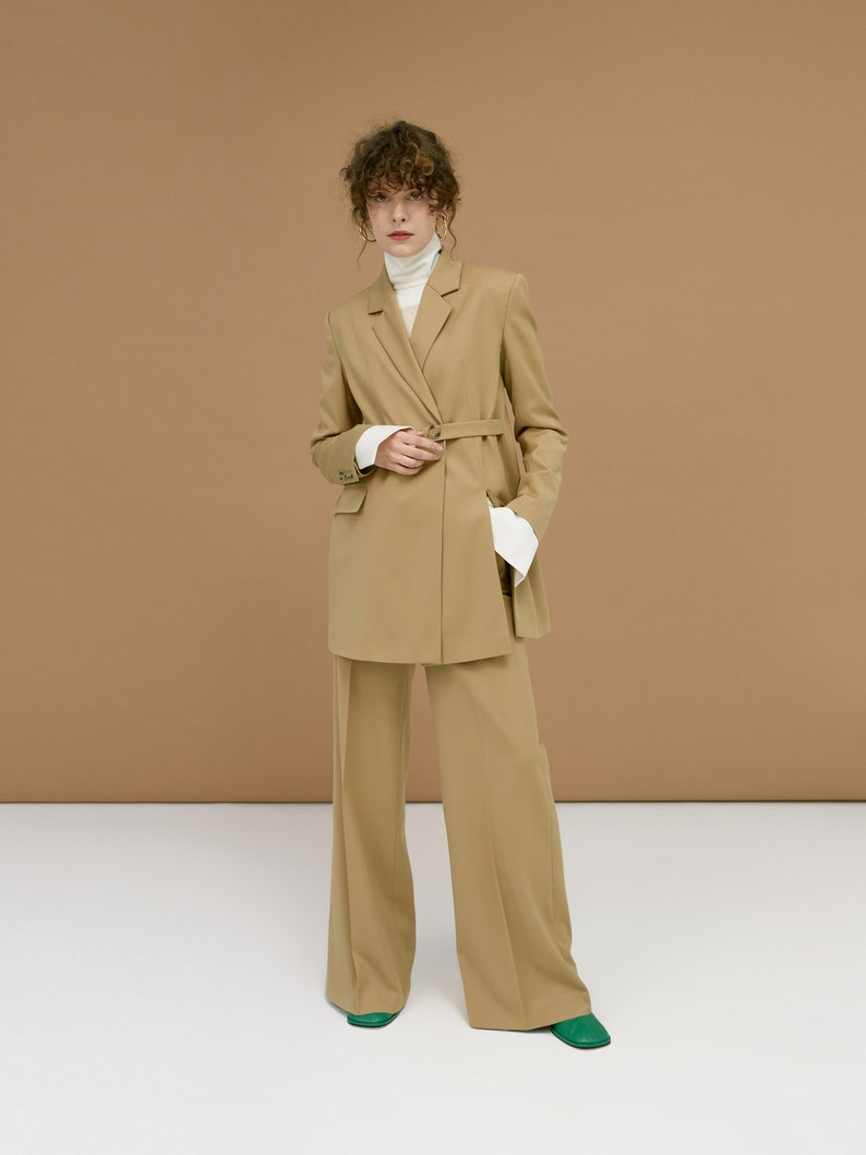 Straight Leg Trousers Sewing Pattern PDF | Sizes 38 / 40 / 42 (RU) | Model No. 906 image 9