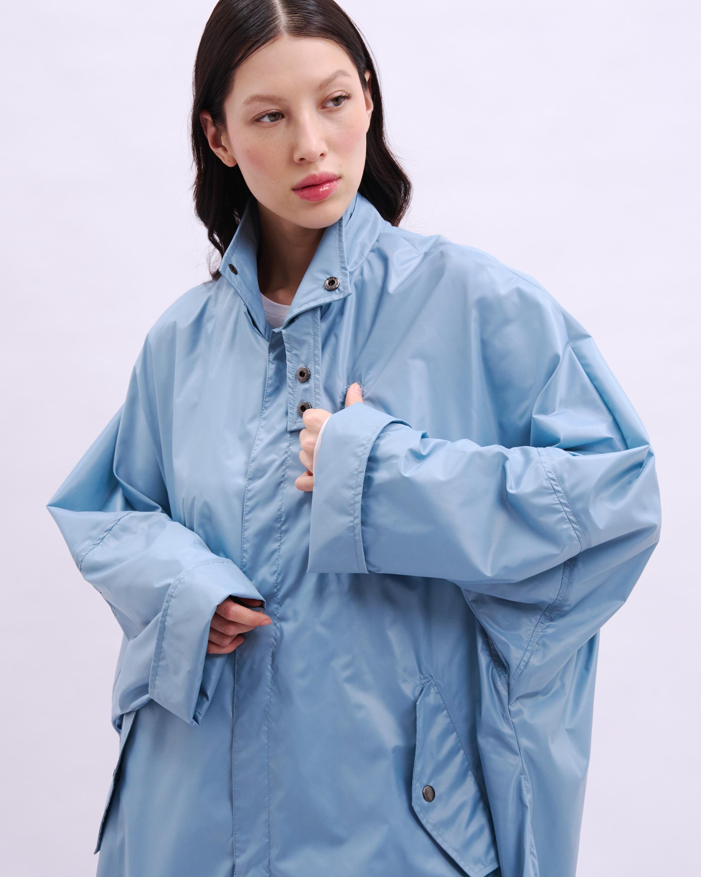 Loose Fit Raincoat PDF Sewing Pattern | Oversized Modern Coat DIY ...