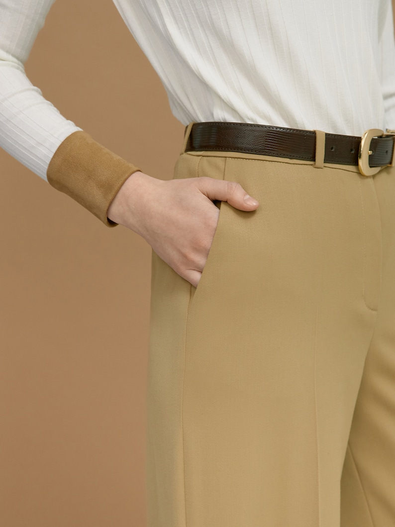 Straight Leg Trousers Sewing Pattern PDF | Sizes 38 / 40 / 42 (RU) | Model No. 906 image 6