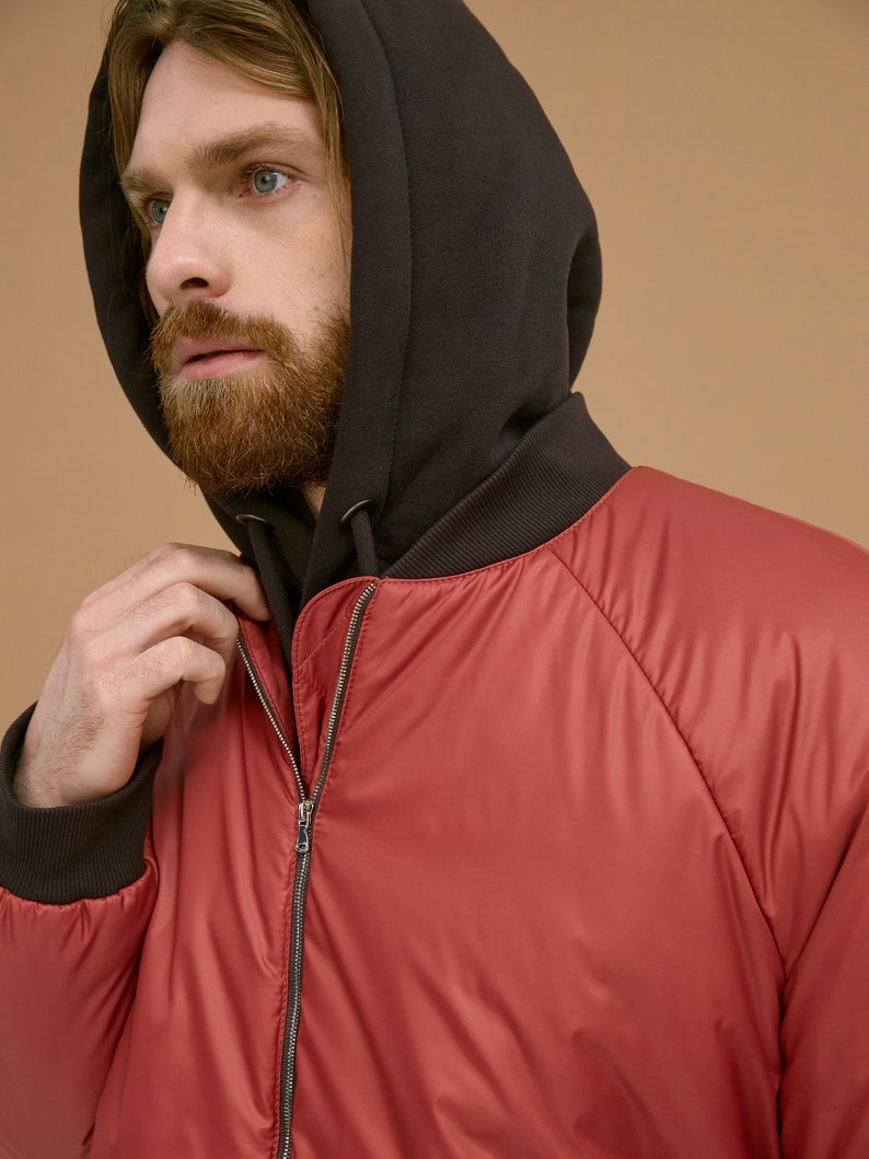 Men's Bomber Jacket Pdf Sewing Pattern Sizes 58 / 60 / Etsy