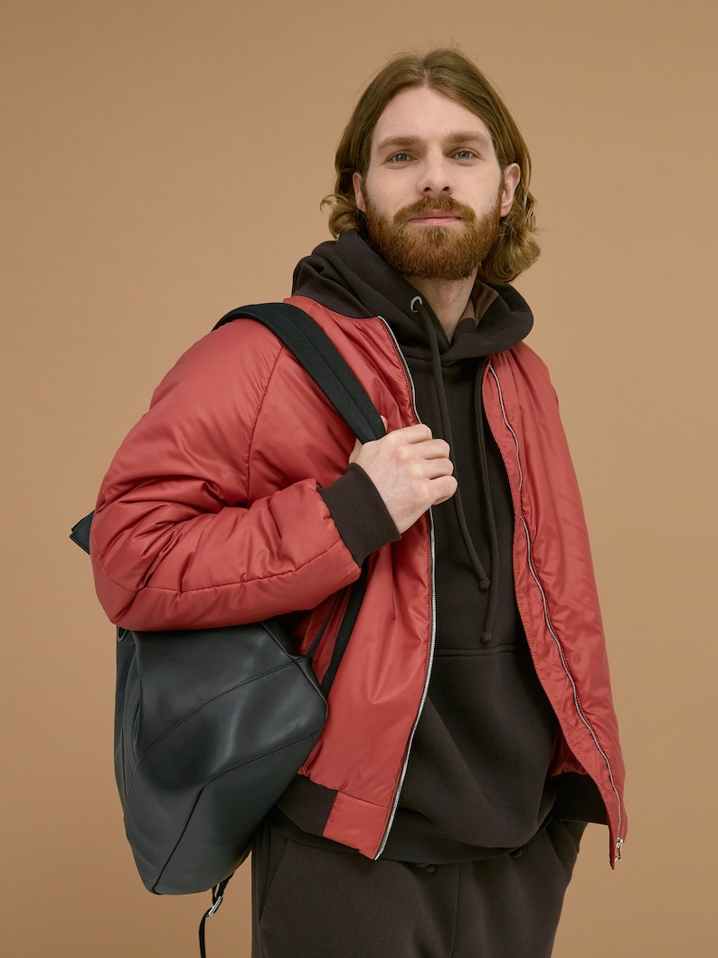 Men's Bomber Jacket Pdf Sewing Pattern Sizes 44 / 46 / Etsy UK