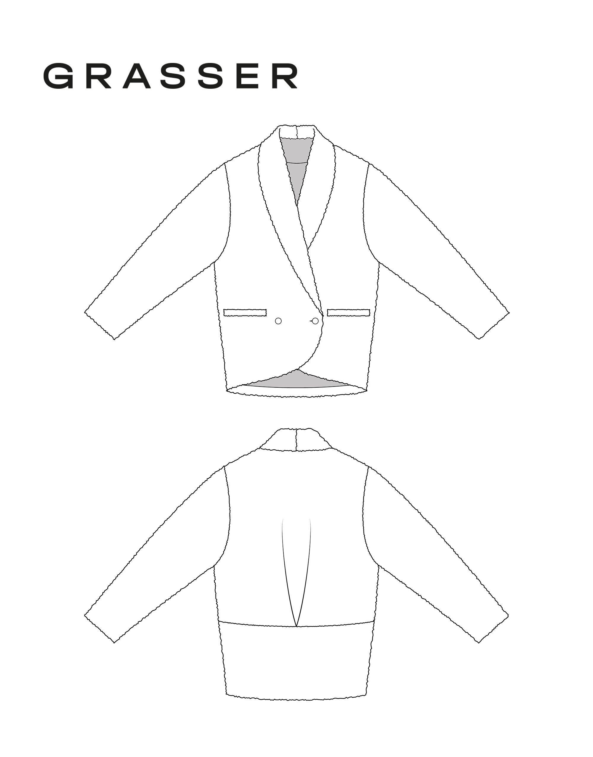 Coat Sewing Pattern for Women Sizes 46 / 48 / 50 RU Model Etsy