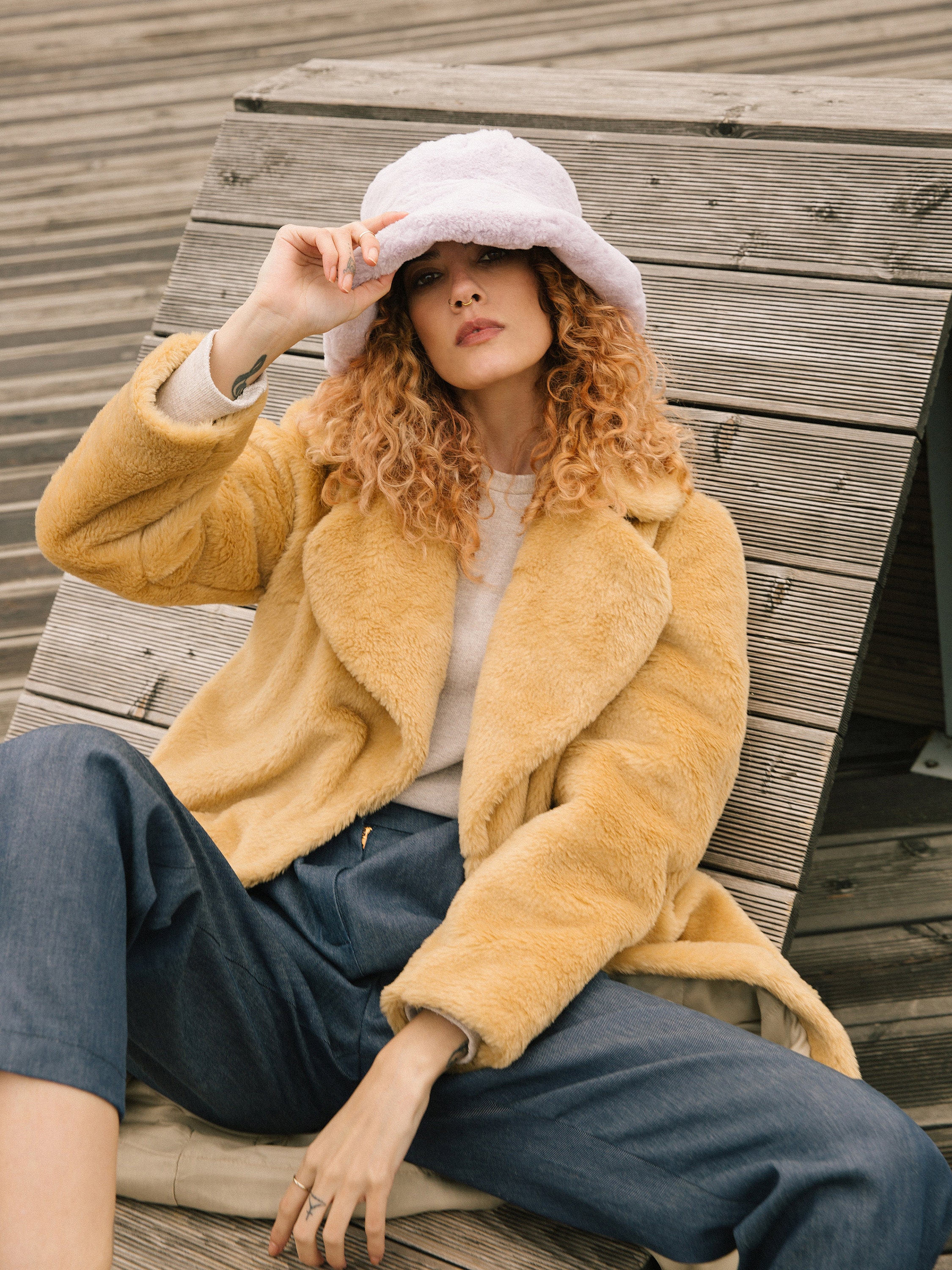 バケットハット デジタル縫製パターン サイズ 54 / 55 / 56 | モデル