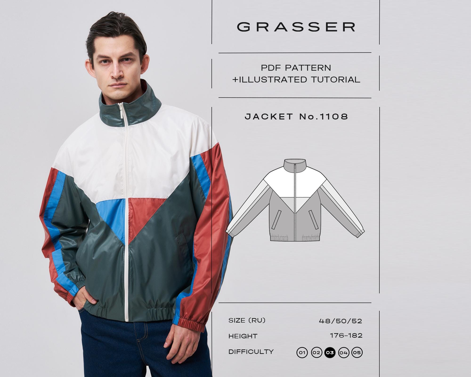 Retro windbreaker - Etsy 日本