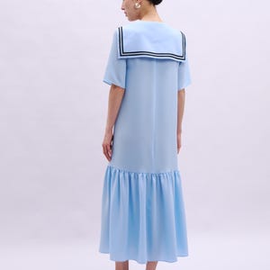 Sailor Dress Sewing Pattern PDF | Nautical Shirt Digital Pattern ...