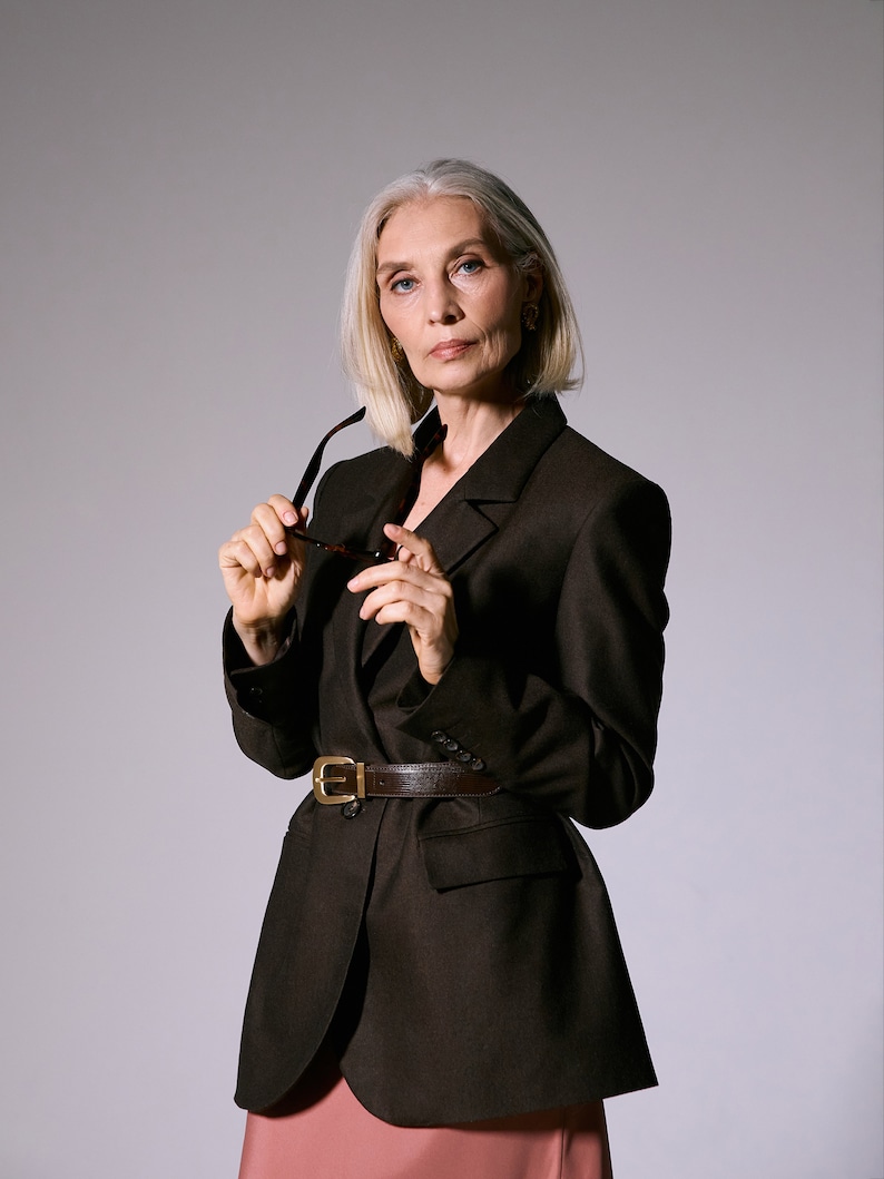 Suit Jacket Pdf Sewing Pattern for Women With Tutorial Sizes Etsy Canada