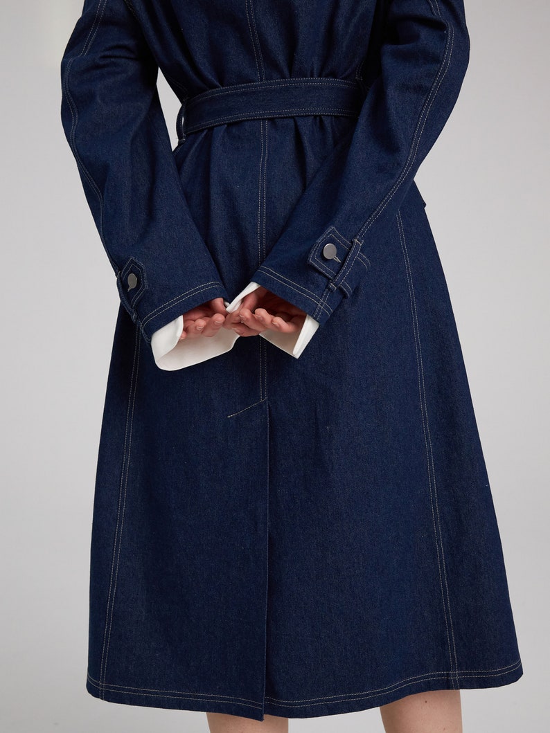 Trench Coat Sewing Pattern With Tutorial Sizes 50 / 52 / 54 Etsy