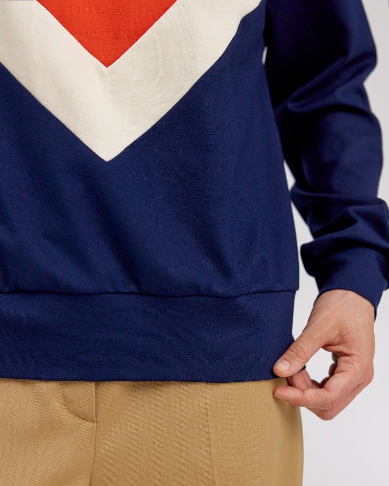 Sweater Pdf Sewing Pattern No.961 Sizes 50 / 52 / 54 RU - Etsy