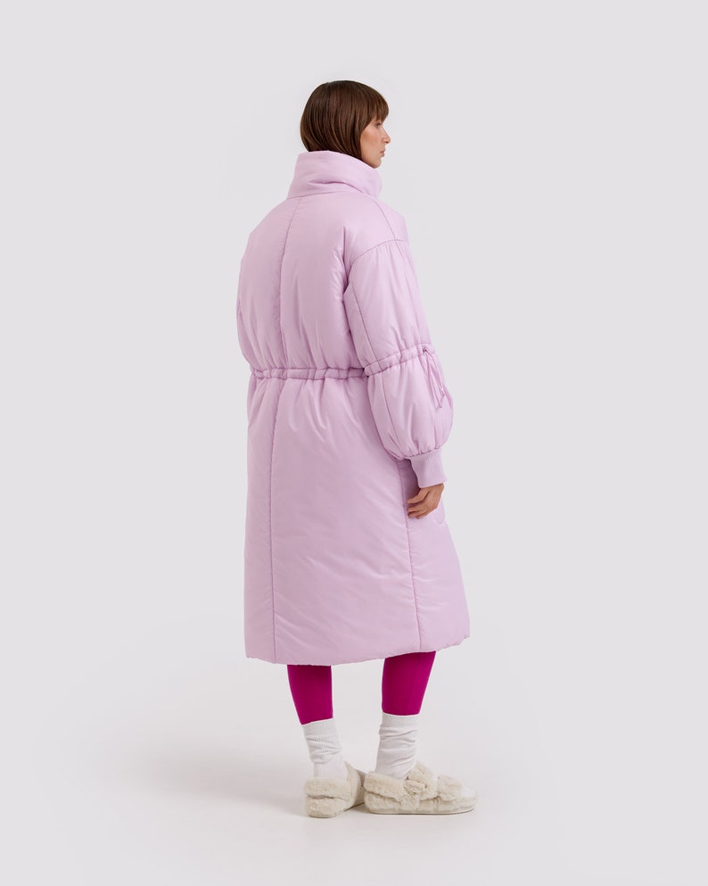 Puffer Coat Pdf Sewing Pattern for Women Sizes 50 / 52 / 54 Etsy