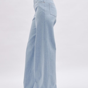 Flared Jeans Sewing Pattern PDF | Bell Bottom Pants DIY | Sizes 50 / 52 ...