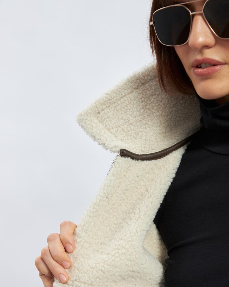 Shearling Jacket Pattern Shearling Jacket Sewing Pattern PDF | Sizes 50 / 52 / 54 (RU) | Grasser ...