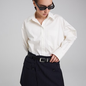 Cartamodello per camicia oversize con tutorial / taglie 42 / 44 / 46 (RU) / modello n.1014 immagine 9