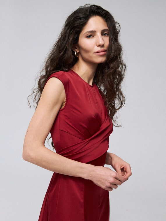Dress Pdf Sewing Pattern for Women | Sizes 38 / 40 / 42 (RU) | Model No.  1084 - Etsy
