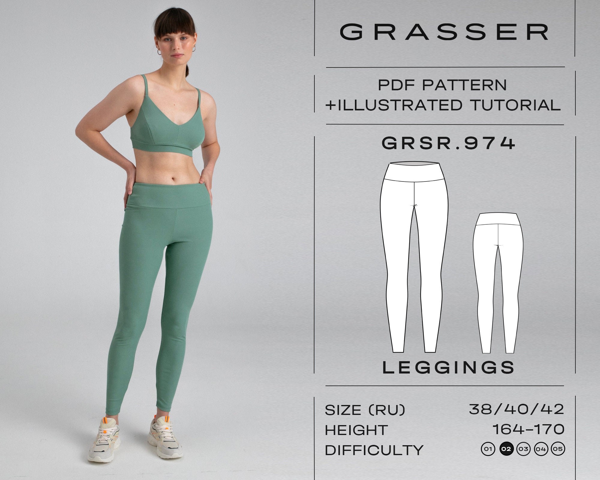 Gusset Leggings -  Canada