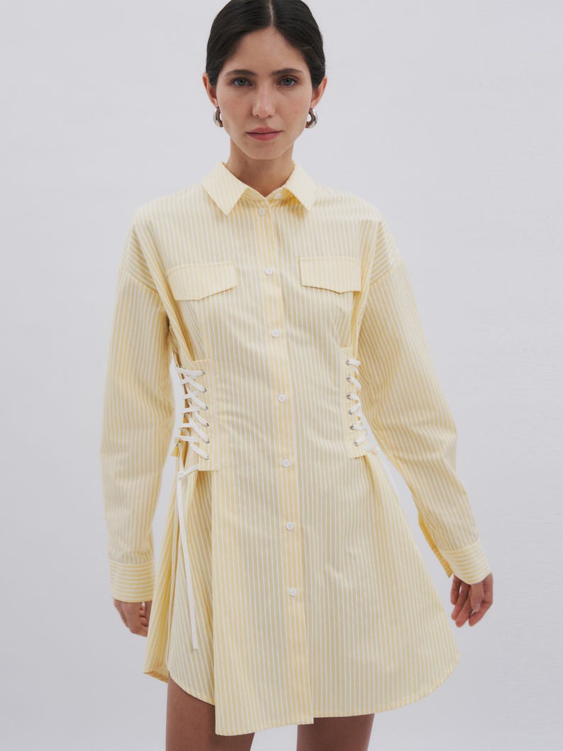 Lace-Up Dress Sewing Pattern PDF | Sizes 50 / 52 / 54 (RU) | Grasser Pattern No. 1132 image 15