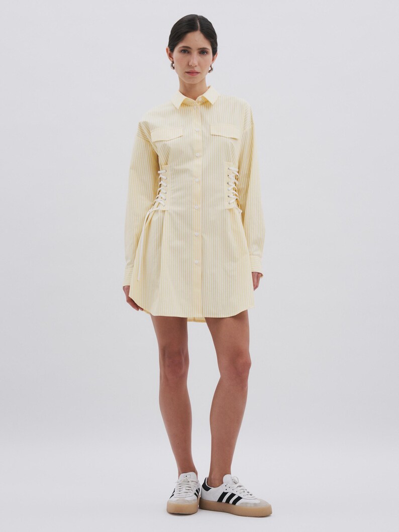 Lace-Up Dress Sewing Pattern PDF | Sizes 50 / 52 / 54 (RU) | Grasser Pattern No. 1132 image 4