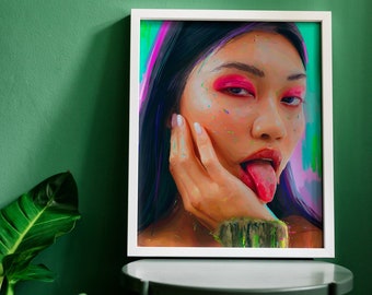 Custom Digital Portrait, Custom Portrait,  Portrait From Photo, Digital Printable Art, Digital Portrait, Handmade Digital Portrait