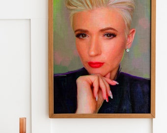 Portrait from photo, Custom Portrait, Digital portrait, Digital illustration,  Custom digital portrait, Portrait