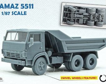 Kamaz 5511 Tipper 1/160 | 1/120 | 1/87 DDR H0 LKW