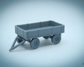 1/87 1/72 Trailer for Stal-258 Electric Trolley