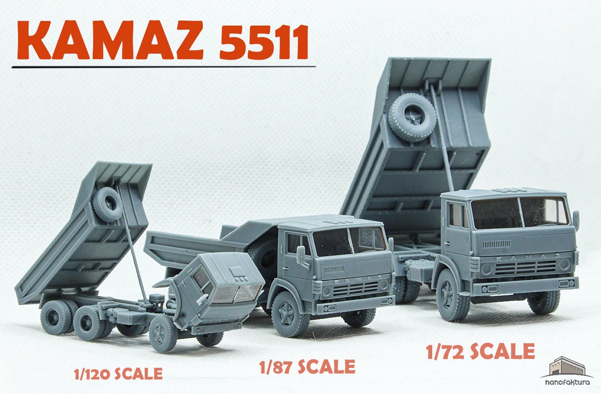 Camion d'autrefois KAMAZ 5511 1976 TIPPER TRUCK IXO Altaya 1:43