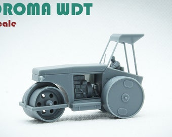 Fadroma Roller WDT 1/160 | 1/120| 1/87 | 1/72 / 1/50 | 1/43 Resin 3D Print