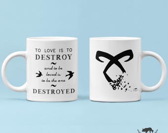 Cazadores de Sombras Shadowhunters - To love is to destroy