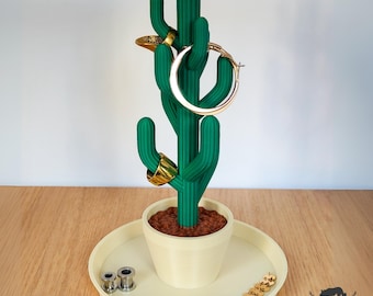 Cactus Ring Holder – Jewelry Holder – Ring Organizer