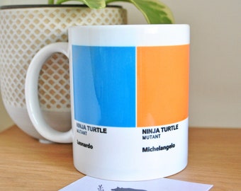 Teenage Mutant Ninja Turtles Art Mug Pantone