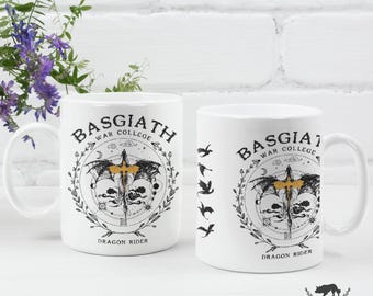 Basgiath War School Mug, Fourth Wing Mug
