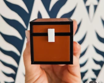 Minecraft storage box. Jewelry or storage