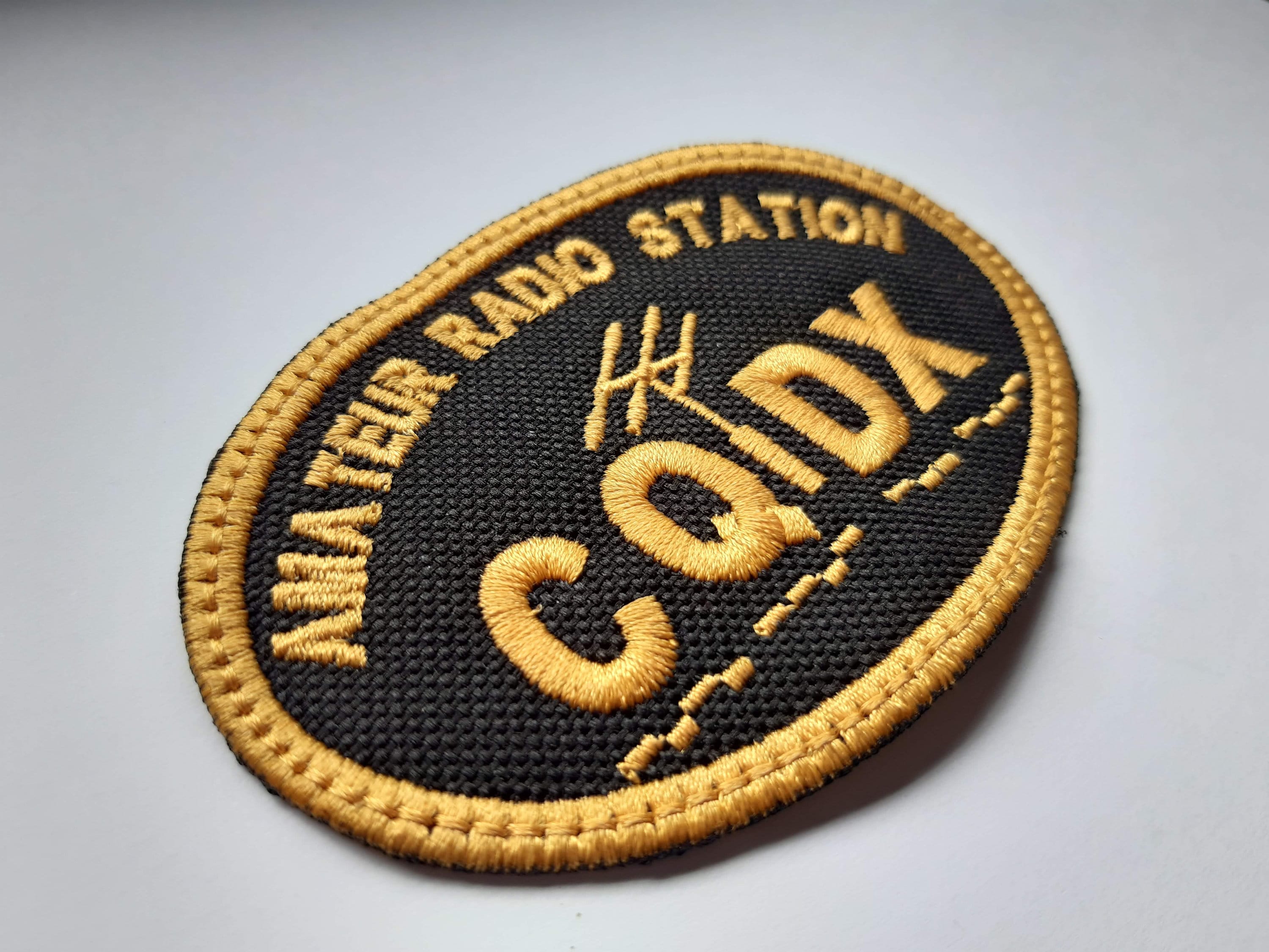 CQ DX Amateur Radio Station Patches Embroidered photo