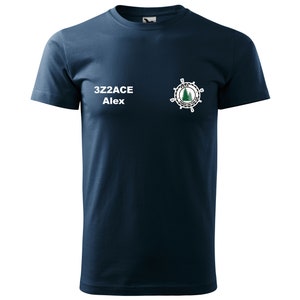 POTA Parks On The Air Officiell Merchandise T-SHIRT - Personlig med broderi