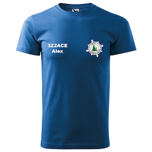 POTA Parks On The Air Official Merchandise T-SHIRT - Personalised with embroidery