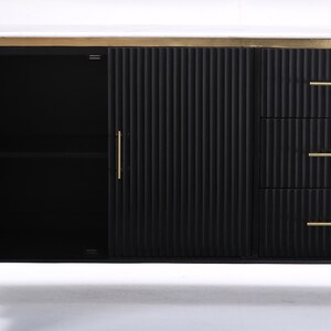 2 Door sideboard with 3 drawers image 5