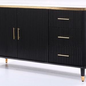 2 Door sideboard with 3 drawers image 2