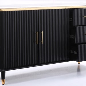 2 Door sideboard with 3 drawers image 4