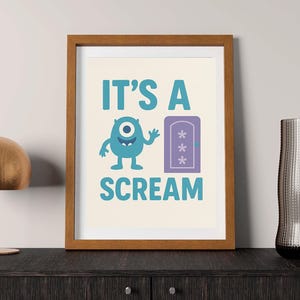 Its a scream  print