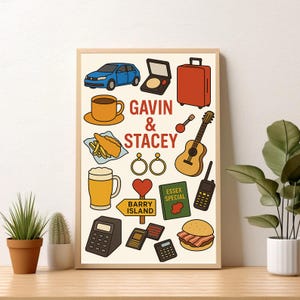 Gavin and stacey  Inspired print