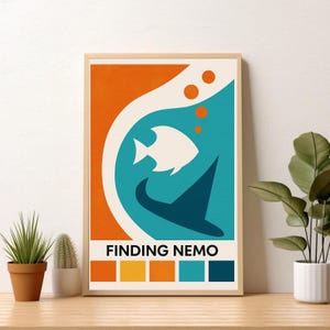 campioni di colore di Alla ricerca di Nemo stampati