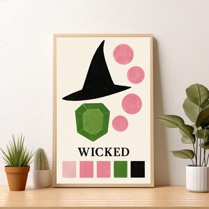 Wicked swatches magical print