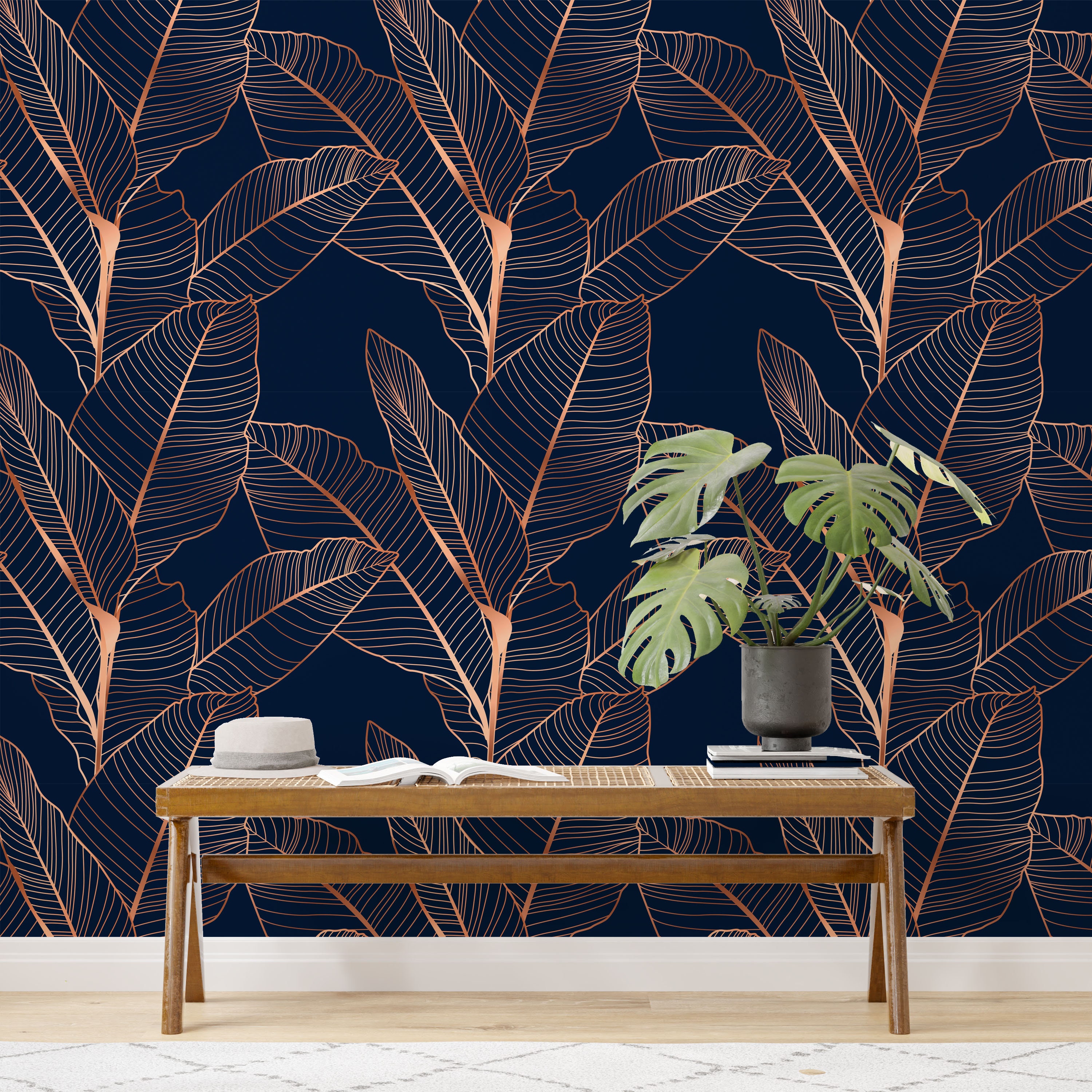 Navy Blue Wallpaper - Etsy Navy Blue Wallpaper - Etsy