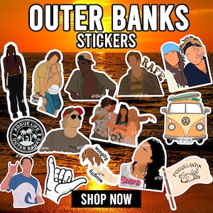 Adesivi Outer Banks - Collezione esclusiva per i fan