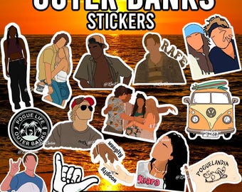 Outer Banks Stickers - Exclusive Collection for Fans