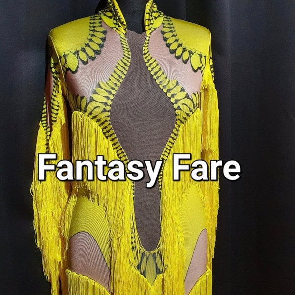 Yellow Jumpsuit Etsy