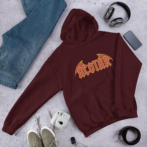ACOTAR Bat Wings Hoodie | Fantasy Bookish Pullover | ACOTAR Inspired Hoody | Sarah J Maas Fan Gift | Dark Fantasy Reader Sweatshirt