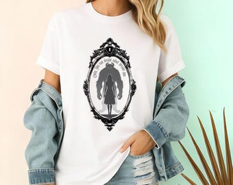 Feyre &  The Ouroboros Mirror T-Shirt • ACOTAR Inspired • Only You Can Decide What Breaks You Tee • Bookish Fantasy Tee • Sarah J Maas Merch