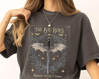 Camiseta de Bat Boys de ACOTAR: Rhysand, Azriel y Cassian de la Corte Nocturna