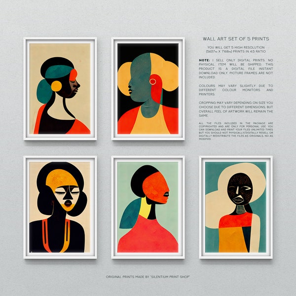 Modern African Art Etsy